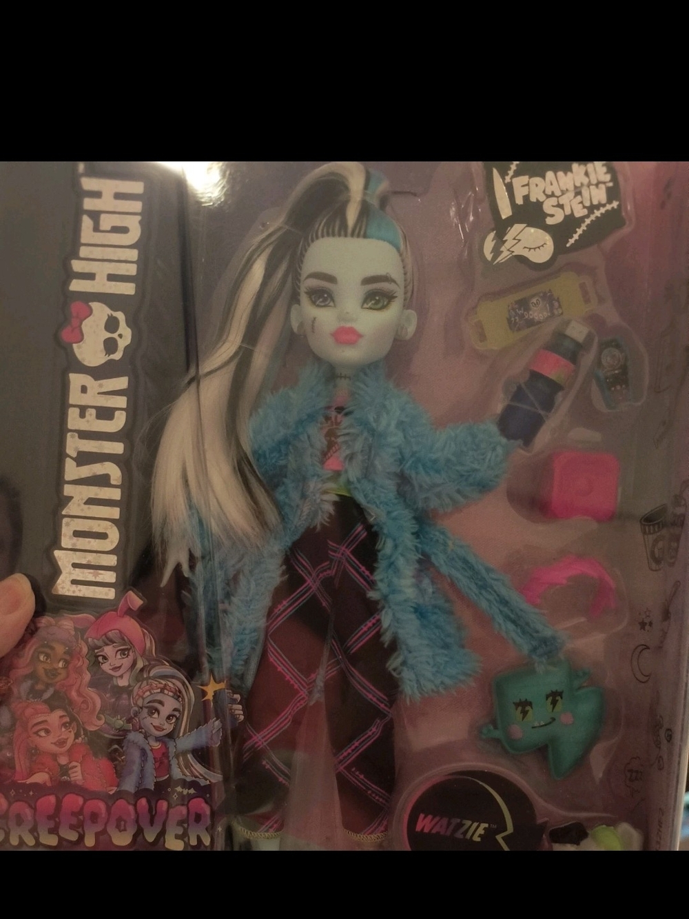 Monster High Frankie Stein Blue Fur Fashion Doll - Kids Toys